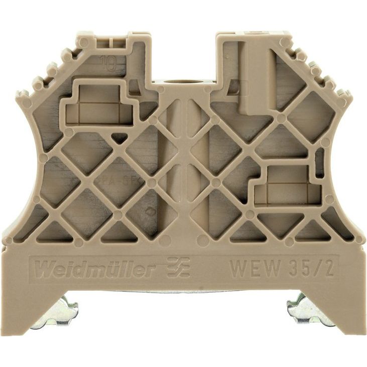 Weidmüller - Endklammer/-halter für Reihenklemme Endwinkel WEW 35/2 56x8x47mm