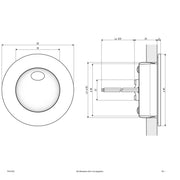 EVN Lichttechnik - Decken-/Wandleuchte P-LED Wandeinbauleuchte P5415302 3000K, IP54 700mA
