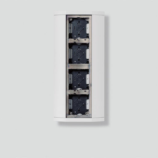 Siedle&Söhne - Montageelement für Türstation Kom.-Display KSA 604-0 W weiss