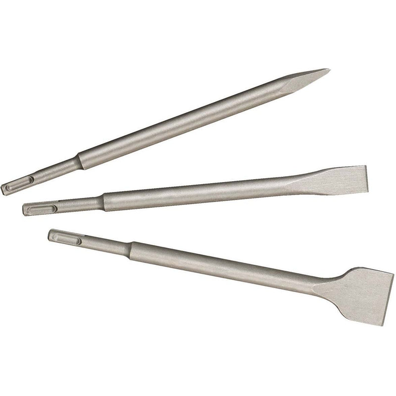 Metabowerke - Meißelset für Bohrhammer SDS-plus-Meißelsatz 628412000 classic, 3-teilig
