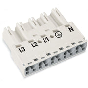 WAGO - Steckverbinder für steckbare Gebäudeinstallation Stecker 770-235 2x0,5-4mmq weiß − 50 Stück