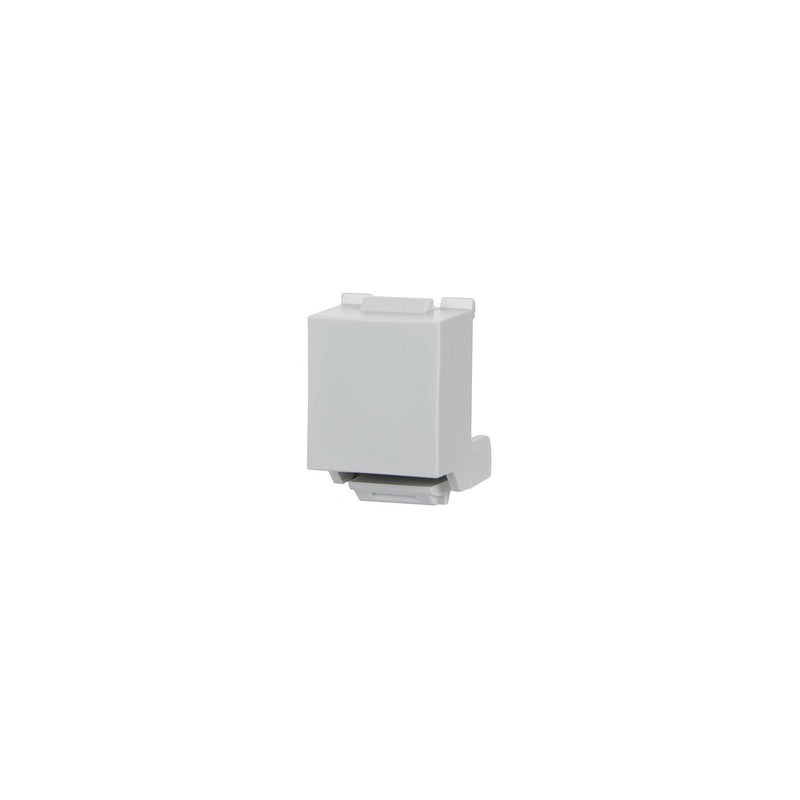 Metz Connect - Staubschutz für Steckverbindungen Keystone BLIND 130898-0003KI modul lichtgrau − 10 Stück
