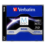 Verbatim - Speichermedium digital M-DISC BD-R XL 100GB/1-4x 98912 Jewelcase (1 Disc)