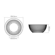 Nobile - Mechanisches Zubehör/Ersatzteile für Leuchten PC-Reflektor 1743171611 − 1 Stück
