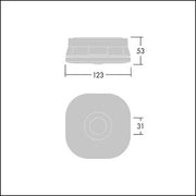 Thorn - Sicherheitsleuchte LED-Notlichtleuchte VoyagerFITMSCE3NMWH