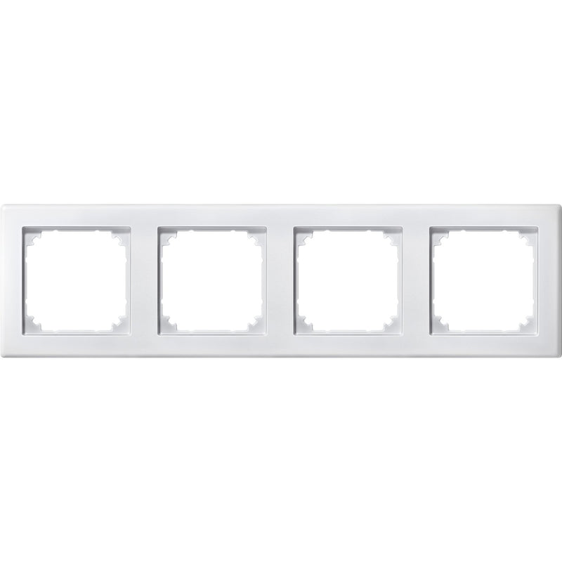 Merten - Abdeckrahmen Rahmen 4f.pws 462419 waage/senkrecht