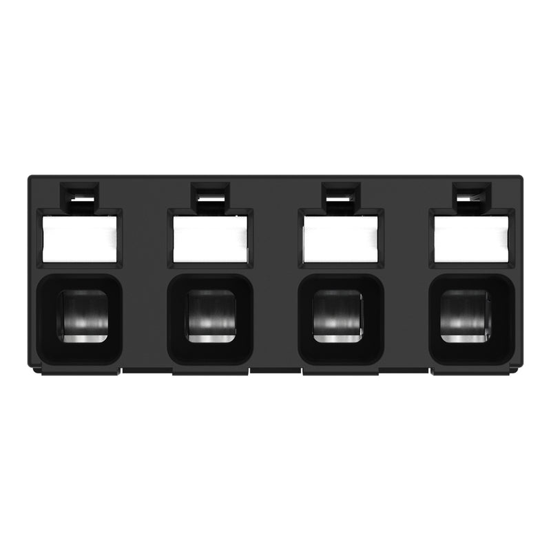 WAGO - Leiterplattenklemme THR-Leiterplattenklemme 2086-3124/300-000 Drücker,1,5mm²,sw − 168 Stück