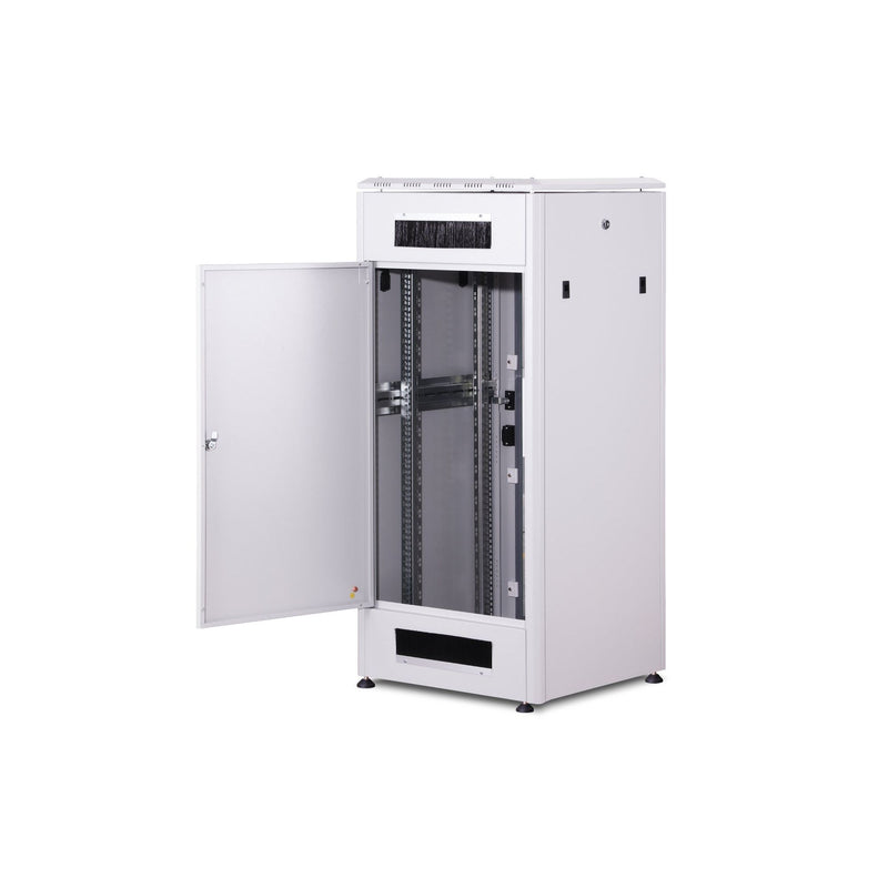 DIGITUS - Netzwerk-/Serverschrank Schrank 26HE 130,9x60x60cm DN-19 26U-6/6-1 RAL 7035