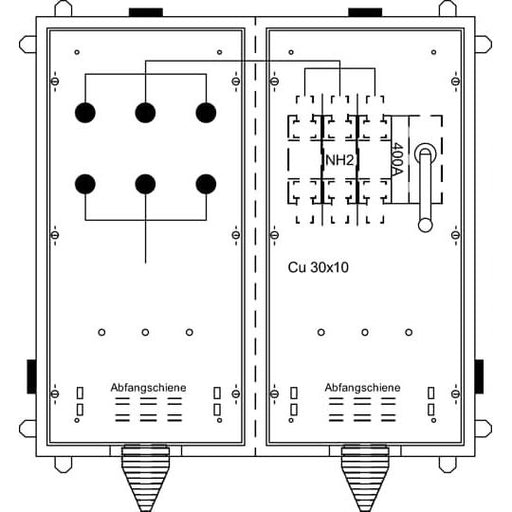 Striebel&John - Zähler-Komplettschrank Wandlerschrank KS4029 L305S