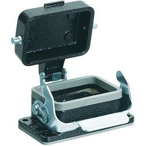 Harting - Gehäuse für Rechtecksteckverbinder Aufputzgehäuse 09370060318 Han 6M-agg-LB-K