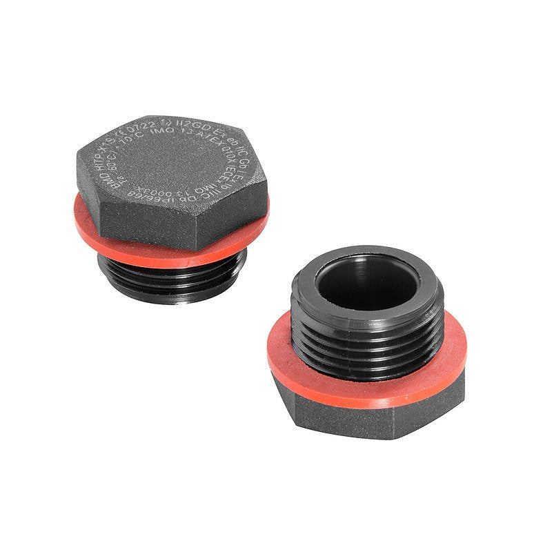 Weidmüller - Kabeleinsteckstutzen Dichtstopfen VP M12 EX SI 7J M 12, 10 mm − 100 Stück