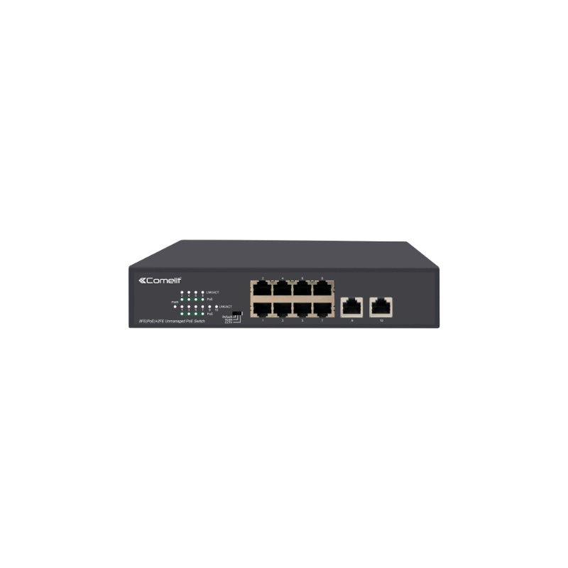 Comelit - Netzwerk Switch Netzwerk Switch IPSWP10N01A POESwitch,8POEPorts