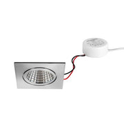 Brumberg Leuchten - Downlight/Strahler/Flutlicht LED-Einbaustrahler 40376423 3000K edelst. dimm