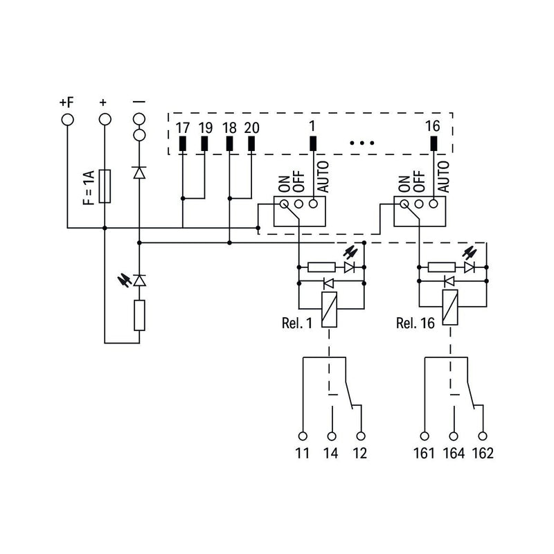 WAGO - Übergabemodul 704-5044 DIN 41651