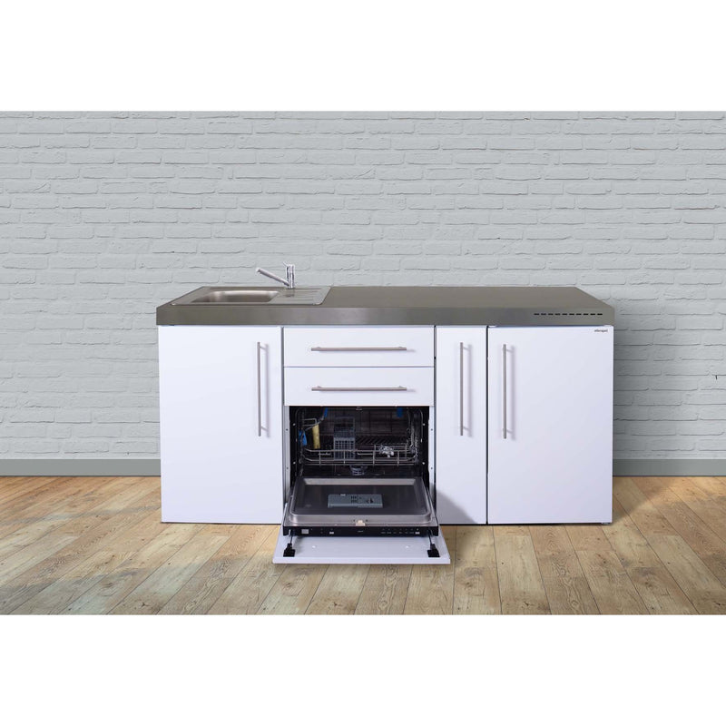 Stengel - Mini-Küche Miniküche Premiumline MPGSES180AKSGSKSreBl Edelstahl