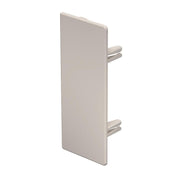 OBO Bettermann - Endstück für Leitungsführungskanal Endstück WDK HE60150CW 60x150mm − 10 Stück