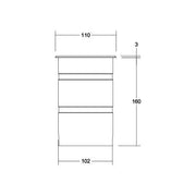 Brumberg Leuchten - Bodeneinbauleuchte LED-Bodeneinbauleuchte 14053223 V4A IP65