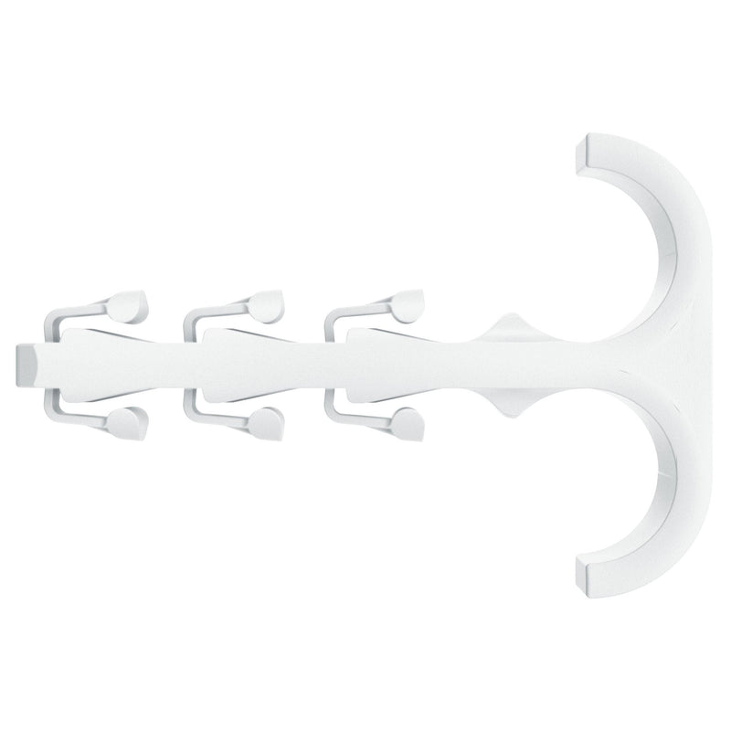 Fischer Deutschl. - Druckschelle (Kabel/Leitungen) Zwillingsschelle SF plus ZS 28 − 75 Stück