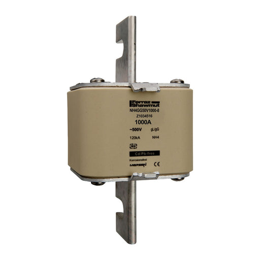Mersen - Messersicherung Sicherungseinsatz NH gG NH4GG50V1000-8 Gr.4 1000A sfü KM