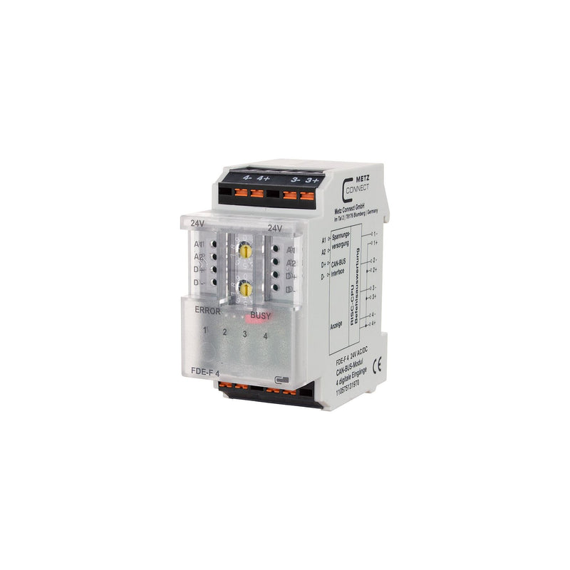 Metz Connect - Bussystem-Binäreingang FDE-F 4 24 V AC/DC CAN 110575131970