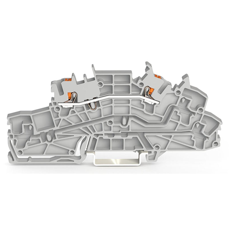 WAGO - Installations-Etagenklemme Installationsetagenklemme 2203-6650 2,5 mm² mit Drücker − 50 Stück