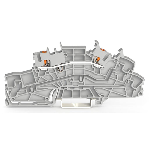 WAGO - Installations-Etagenklemme Installationsetagenklemme 2203-6650 2,5 mm² mit Drücker − 50 Stück
