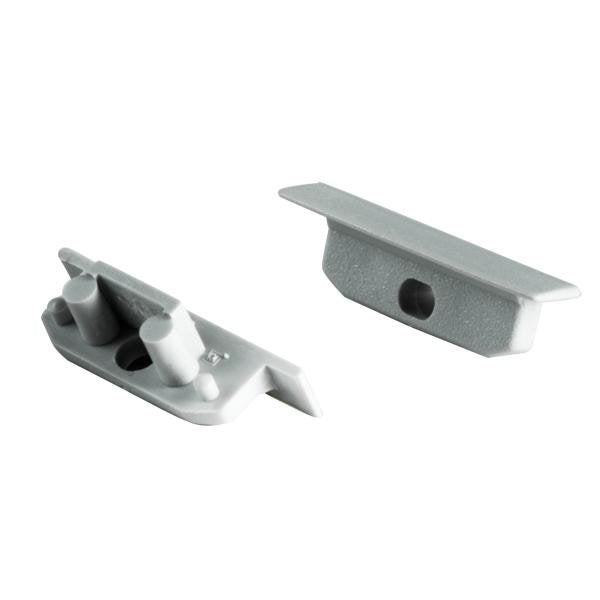 Brumberg Leuchten - Mechanisches Zubehör/Ersatzteile für Leuchten Endkappen-Set 53161260 silber