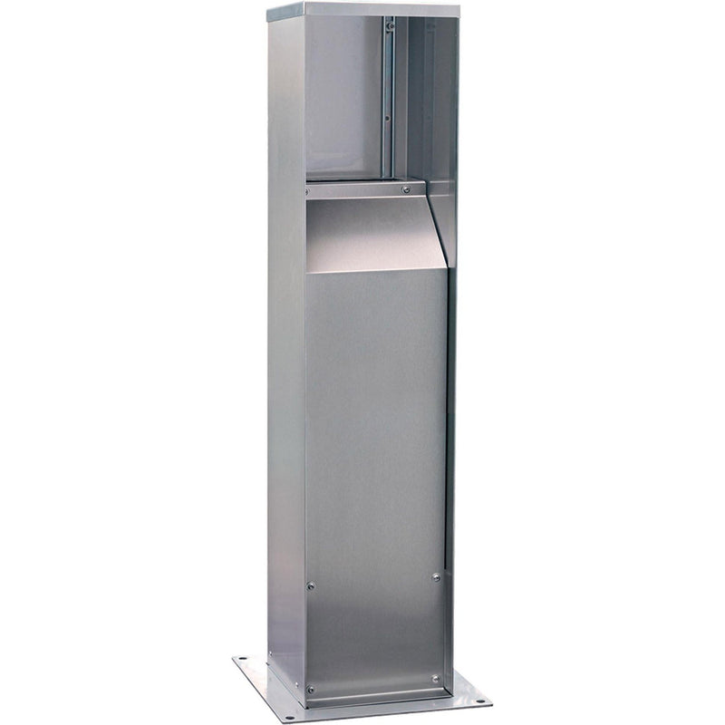 Walther Werke - CEE-Steckdosen-Kombination (IEC 60309) Edelstahlsäule 6209912 HxBxT: 237x183x152mm
