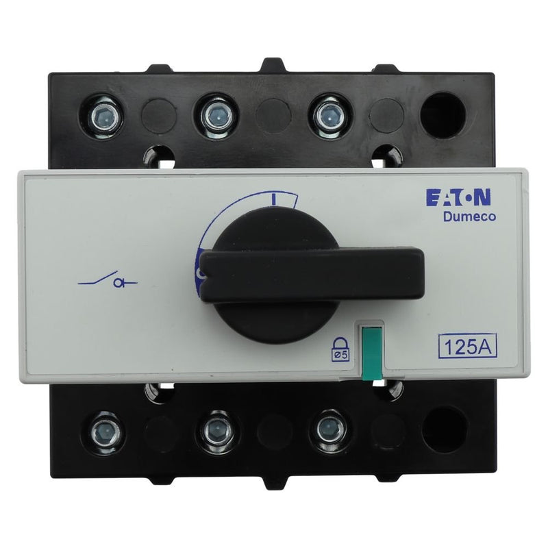 Eaton - Lasttrennschalter 4polig DMM-125/4+CM 125A Vertikalanschl