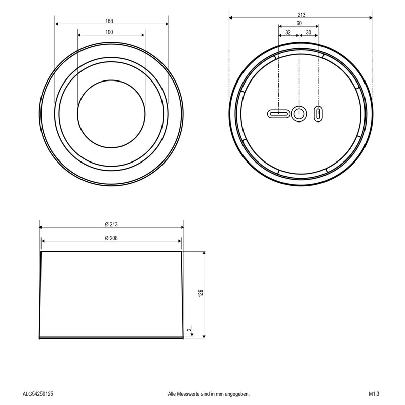 EVN Lichttechnik - Downlight/Strahler/Flutlicht LED-Anbauleuchte ALG54250125