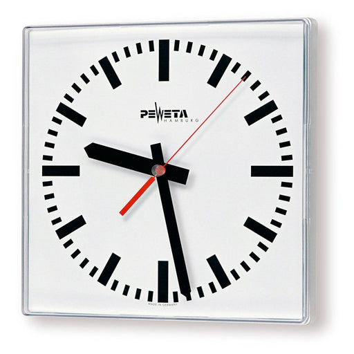 Peweta - Uhr Quarz-Batterie-Uhr 41.280.221 innen,1,5V,275x275mm
