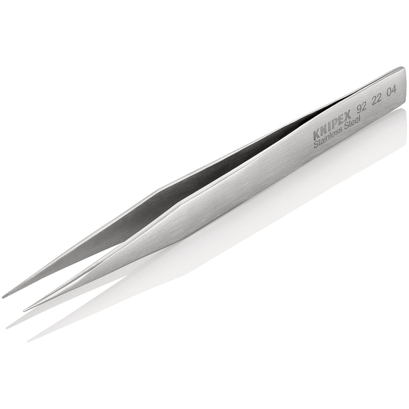 Knipex - Pinzette Präzisions-Pinzette 92 22 04 spitze Form, 130mm