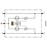 DEHN - Überspannungsableiter für Informations-/MSR-Technik Modularer ÜS-Ableiter BCO ML2 MVG 230 für 2 Einzeladern BL