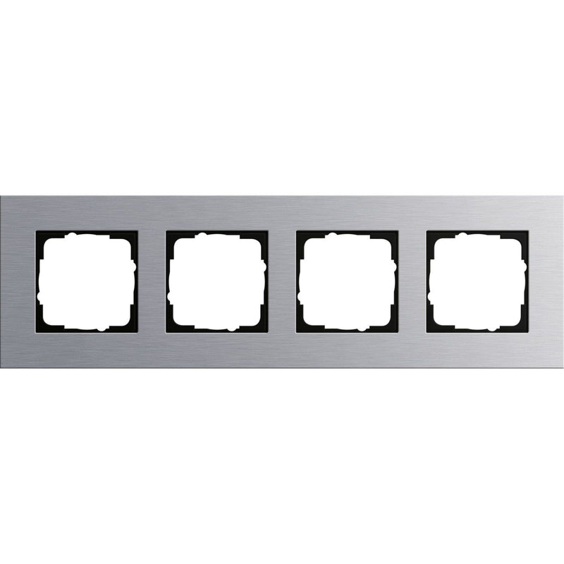 Gira - Abdeckrahmen 4f.alu 021417 Esprit