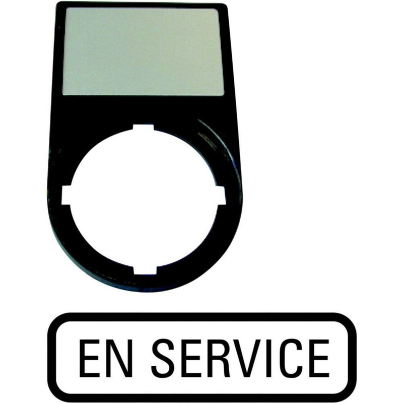 Eaton - Schildträger für Befehlsgeräte Träger mit Schild M22S-ST-F7 En service − 10 Stück