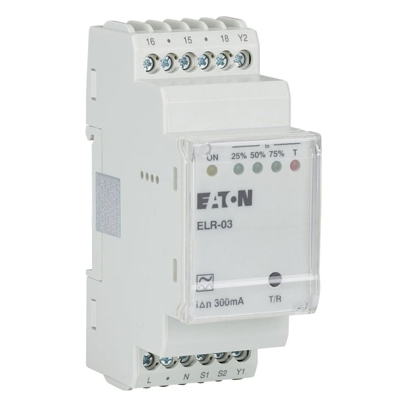 Eaton - Fehlerstromauslöser für Leistungsschalter Fehlerstrom Schutzschalter ELR-03 300mA
