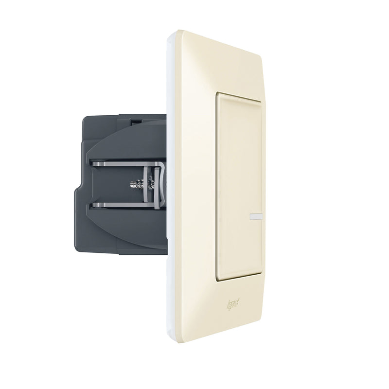 Legrand - Elektronischer Schalter Schalter/Dimmer Legrand 752284A 2-Leiter Mandelweiss