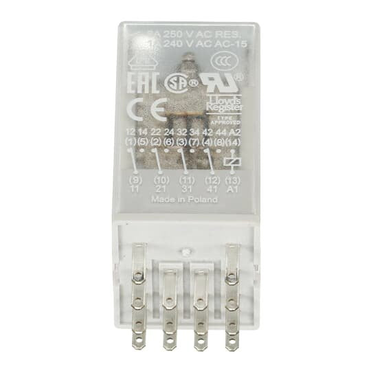 ABB Stotz S&J - Schaltrelais Interface-Relais CR-M230AC4 steckbar − 10 Stück