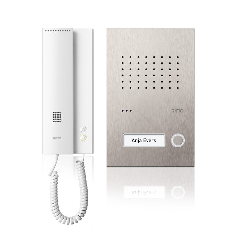 Ritto - Türsprech-Set Acero pur Audio Set 1WE RGE1818125 − 1 Stück