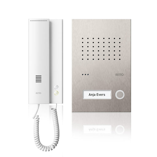 Ritto - Türsprech-Set Acero pur Audio Set 1WE RGE1818125 − 1 Stück