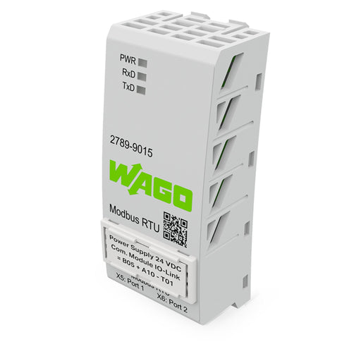 WAGO - Zubehör/Ersatzteile für Niederspannungs-Schalttechnik Kommunikationsmodul, 2789-9015 MODBUS RTU,RJ45 − 1 Stück