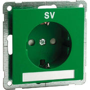 Peha - Schalter-/Steckdosenkombination SCHUKO-Steckdose gn D 20.6611.422 NA SV 16A 250V 2-pol.SV