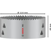 Bosch - Lochsäge PRO Multi Material 2608901538 Lochsäge 114 mm mit