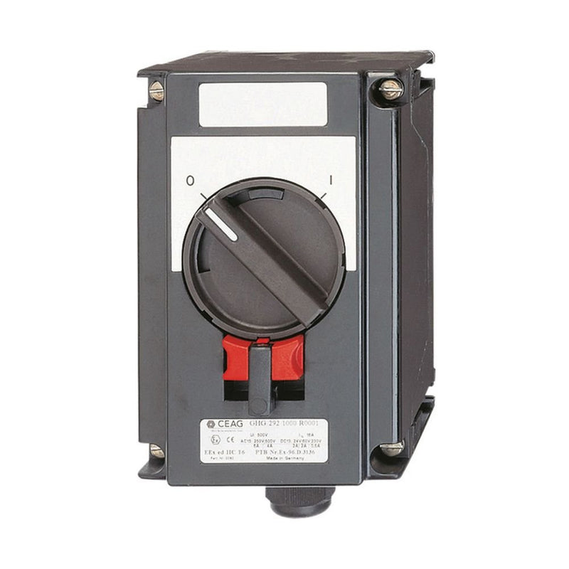 Ceag Sicherheitst. - Steuerschalter Steuer-/Wahlschalter GHG 292 1000 R0001 Ex 29, 1S+1Ö  − 1 Stück