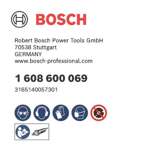 Bosch - Trenn-/Schleifscheibe PRO Metal Schleifscheibe, 1608600069 125 x 26 x 20 mm K24
