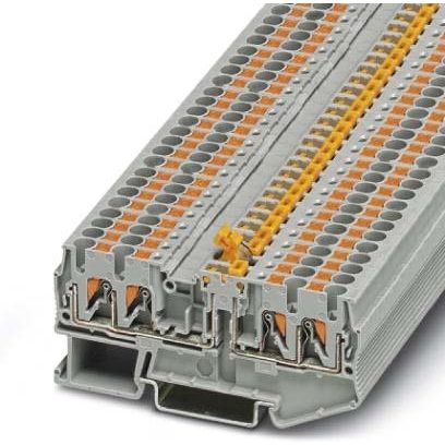 Phoenix Contact - Trenn- und Messtrenn-Reihenklemme Messertrennklemme PTC 2,5-QUATTRO-MT 0,14-4qmm, 20A, 400V − 50 Stück