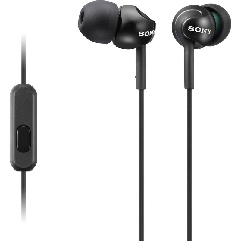 Sony - Kopfhörer In-Ohr-Kopfhörer MDREX110APB.CE7 Mikrofon,FB,sw