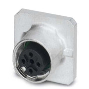Phoenix Contact - Rundsteckverbinder, feldkonfektionierbar (Industriesteckverbinder) Einbausteckverbinder SACC-SQ-M12F#1456420 − 10 Stück