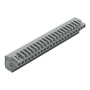 WAGO - Kabelsteckverbinder für Leiterplattensteckverbinder 1-Leiter Federleiste 232-123/026-000 CAGECLAMP 2,5mm²,gr − 10 Stück