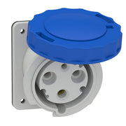 Schneider Electric - CEE-Anbausteckdose (IEC 60309) Industriesteckdose 81278 gewinkelt, 63A, 2p+E